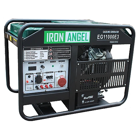 Бензиновий генератор Iron Angel EG11000E3