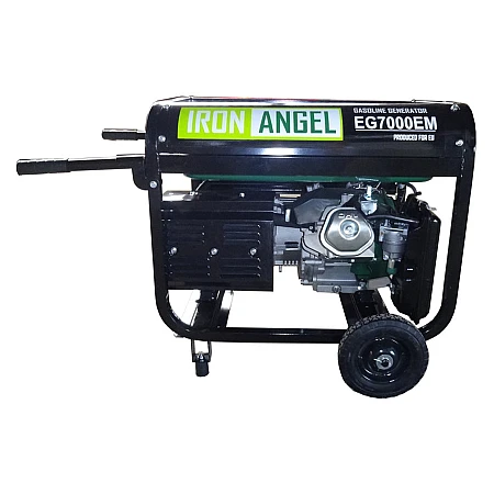 Бензиновий генератор Iron Angel EG7000E