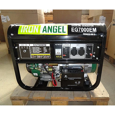 Бензиновий генератор Iron Angel EG7000E - фото 6