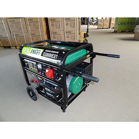 Бензиновый генератор Iron Angel EG8000E3/1 - фото 6