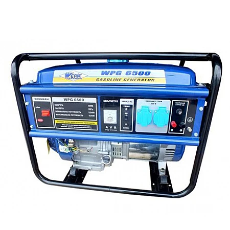 Бензиновий генератор Werk WPG6500 (5.5 кВт)