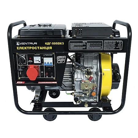 Дизельний генератор Кентавр КДГ505EК/З