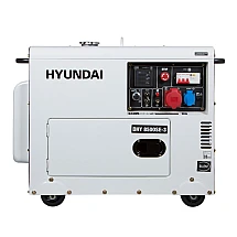 Дизельний генератор HYUNDAI DHY 8500SE-3