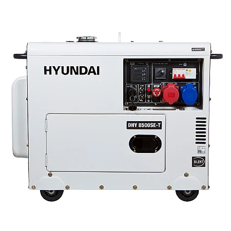 Дизельний генератор HYUNDAI DHY 8500SE-Т