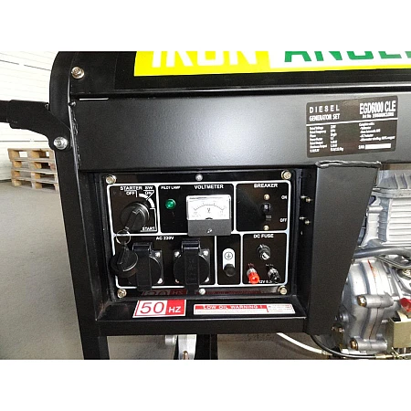 Дизельний генератор Iron Angel EGD 6000 CLE - фото 2