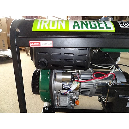 Дизельний генератор Iron Angel EGD 6000 CLE - фото 3