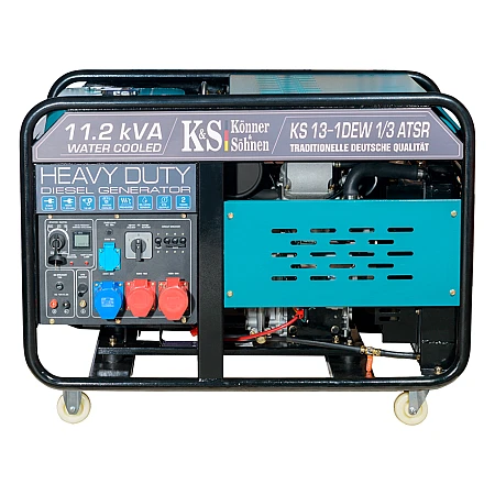 Дизельний генератор Könner&Söhnen KS 13-1DEW 1/3 ATSR - фото 3
