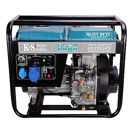 Дизельний генератор Könner&Söhnen KS 6102HDE - фото 4