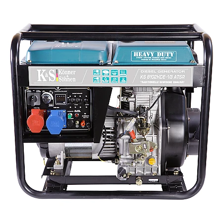 Дизельний генератор Könner&Söhnen KS 8102HDE-1/3 ATSR - фото 4