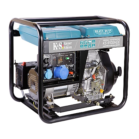 Дизельний генератор Könner&Söhnen KS 8102HDE - фото 3