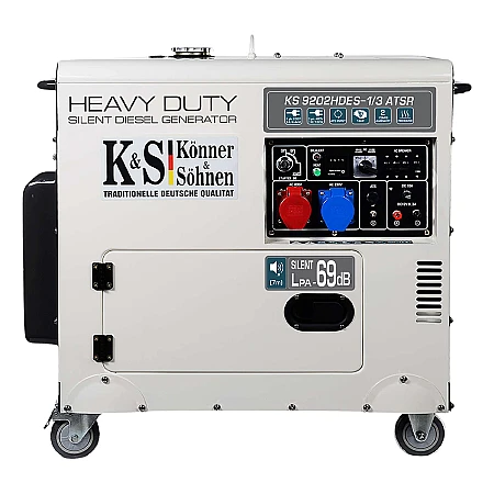Дизельний генератор Könner&Söhnen KS 9202HDES-1/3 ATSR - фото 4