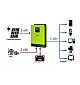 Інвертор для сонячних батарей Axioma Energy ISGRID-BF-3000  - фото 2