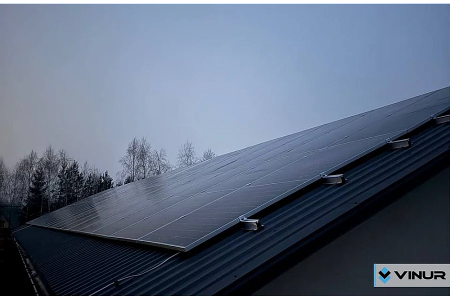 Солнечная электростанция 30 кВт с аккумуляторами: реализованный проект Vinur