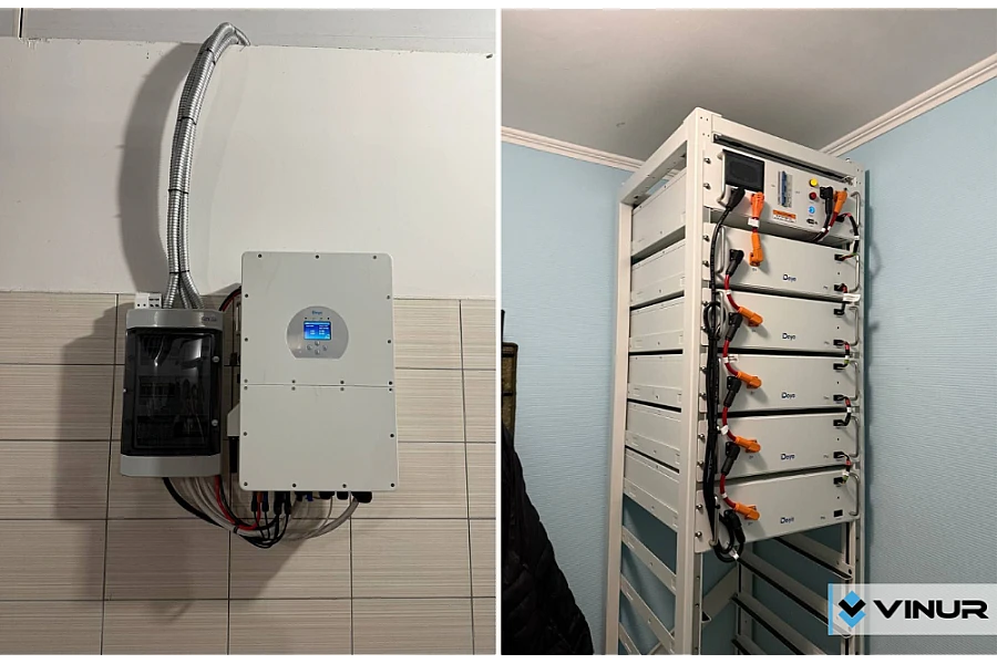 Солнечная электростанция 30 кВт с аккумуляторами: реализованный проект Vinur