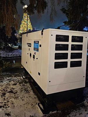 Дизельний генератор Malcomson для живлення об’єкта ВДНГ, м. Київ