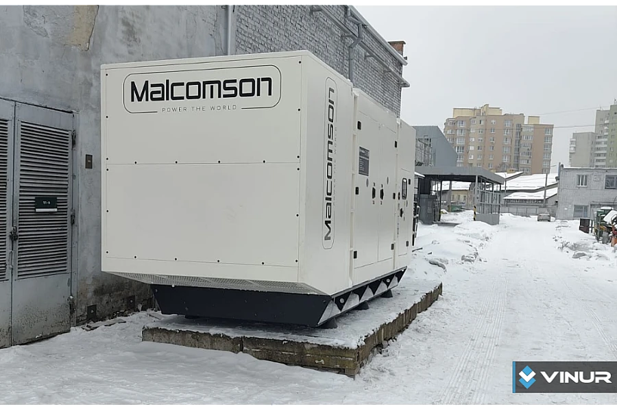 Поставка и ввод в эксплуатацию дизельного генератора 1000 кВА для завода по производству автобусов