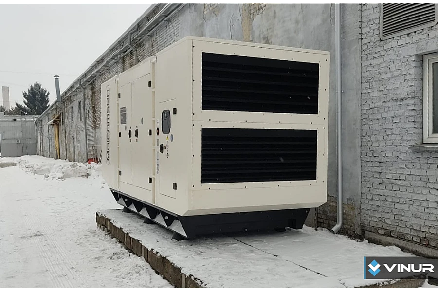 Поставка и ввод в эксплуатацию дизельного генератора 1000 кВА для завода по производству автобусов