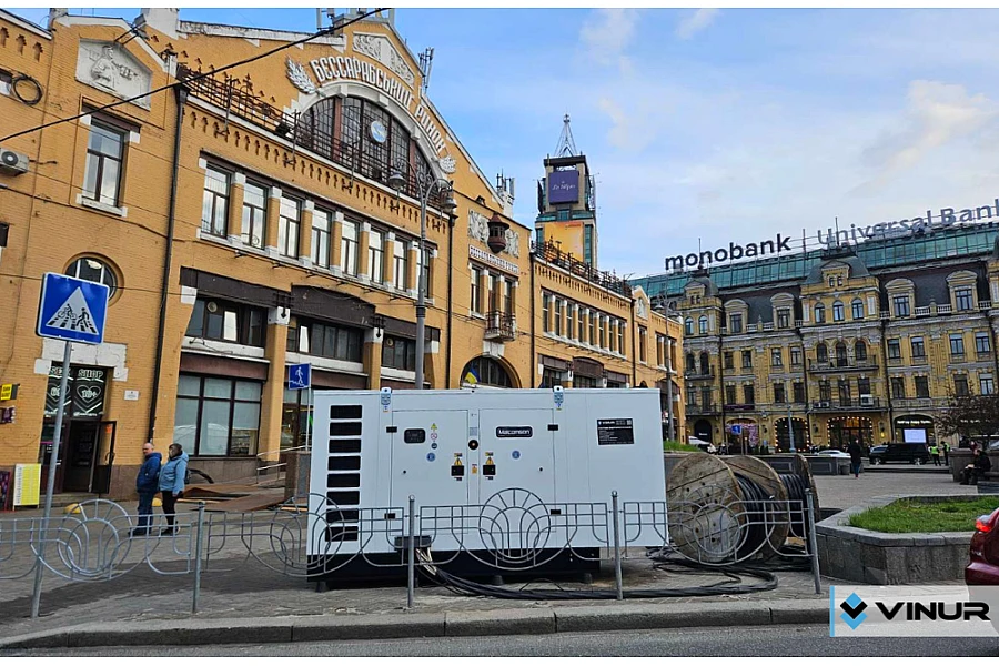 Реализованный проект: резервное электроснабжение для Бессарабского рынка в Киеве