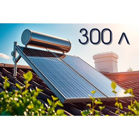 Комплект гелиосистемы на 300 литров / сутки на основе коллекторов VIESSMANN