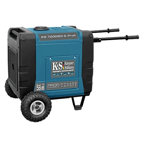 Инверторный бензо-газовый генератор Könner&Söhnen KS 7200iEG S-Profi - фото 4