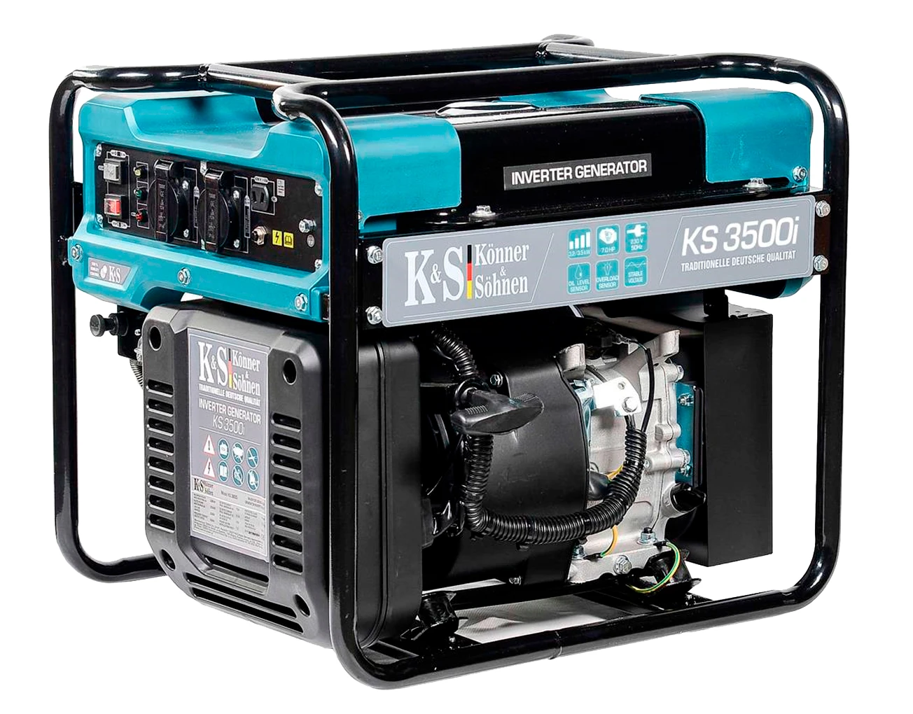 Генератор инверторный 5 кВт KÖNNER&SÖHNEN KS 3500i