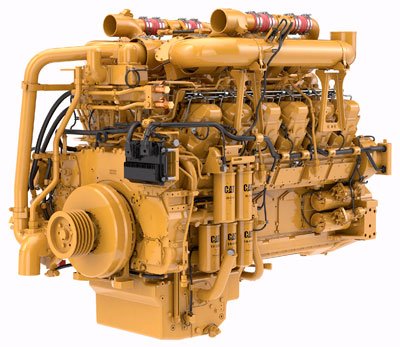 Двигатель 3500E на электрогенератор дизельный Caterpillar